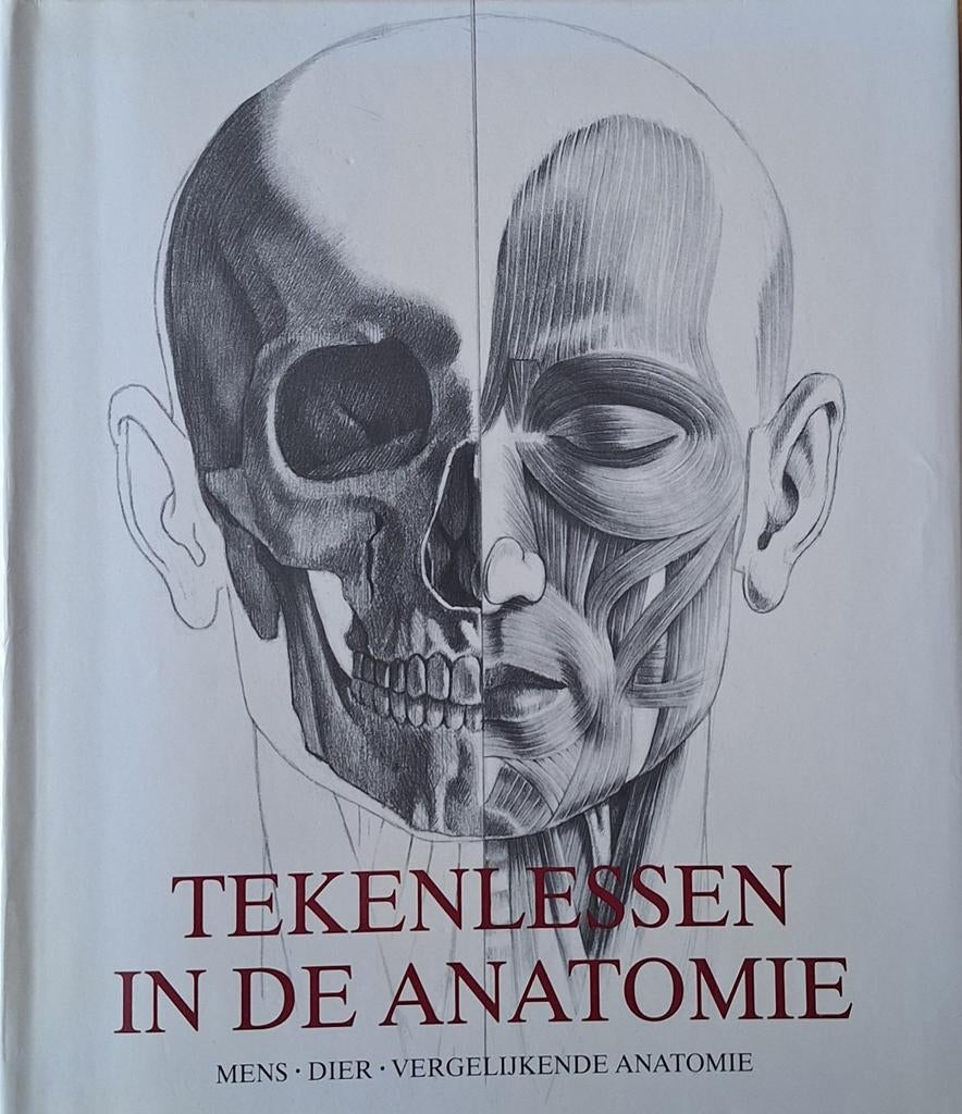 Tekenenlessen in de Anatomie - Leer Anatomisch Tekenen, Ophalen of Verzenden, Zo goed als nieuw