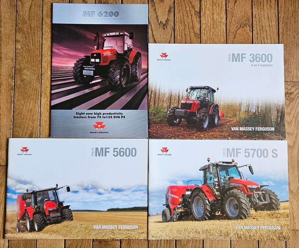 Partij Massey Ferguson folders, Ophalen of Verzenden