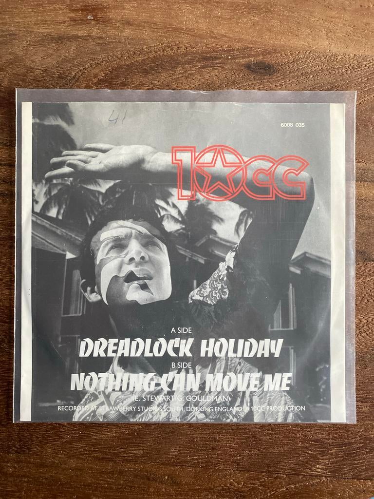 10CC - Dreadlock Holiday 7" Single, 7 inch, Single, Ophalen of Verzenden, Zo goed als nieuw