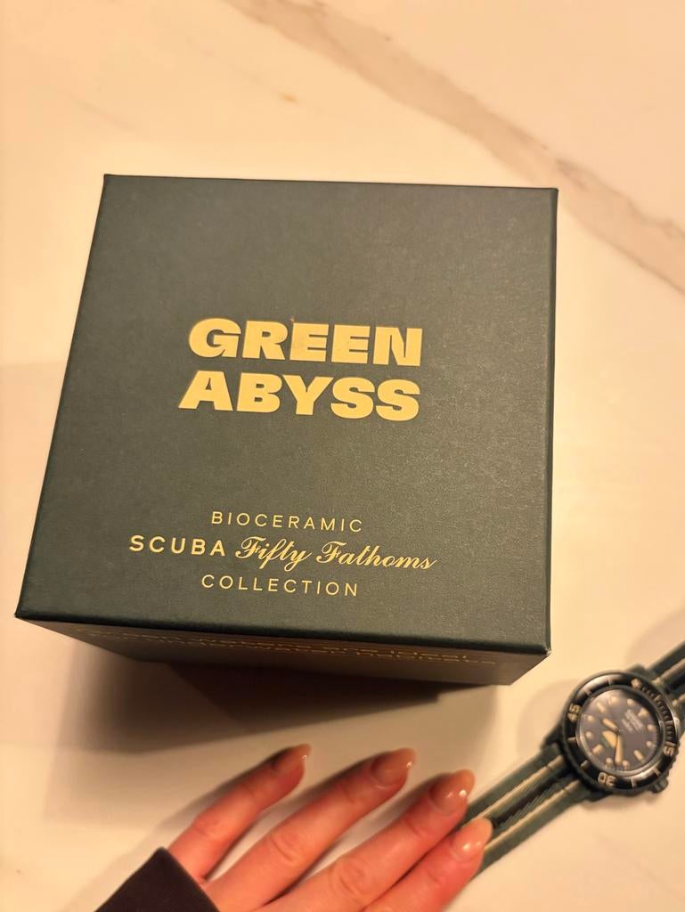 Blancpain x Swatch Scuba Fifty Fathoms - Nieuw!, Sieraden, Tassen en Uiterlijk, Kunststof, Polshorloge, Swatch, Nieuw