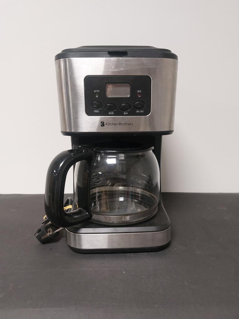 Kitchenbrothers Koffiezetapparaat - Goede Staat, Witgoed en Apparatuur, Koffiezetapparaten, Afneembaar waterreservoir, Gebruikt