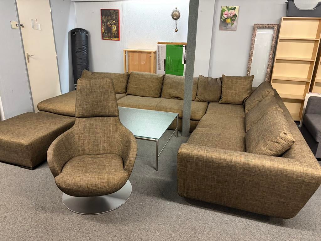 Natuzzi zithoek, Ophalen of Verzenden, Zo goed als nieuw