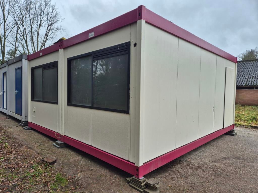 Kantoorunit 6x6m woonunit container bouwkeet unit, Ophalen