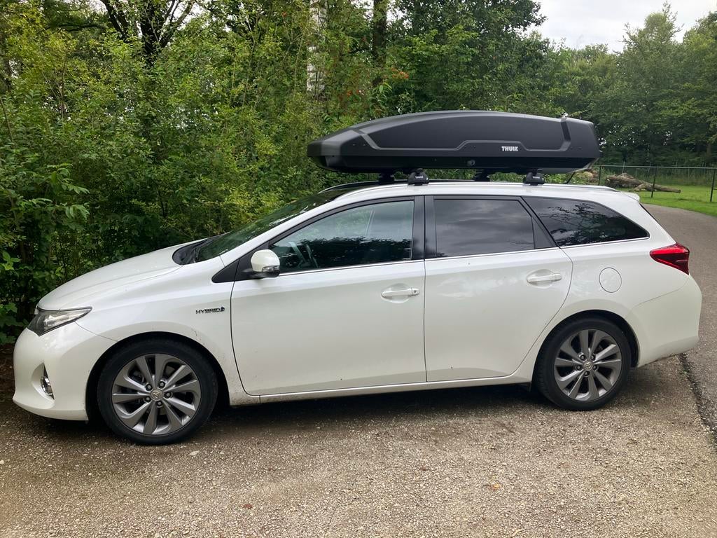 Te huur Dakkoffer Thule xl 500 skibox, Ophalen, Zo goed als nieuw
