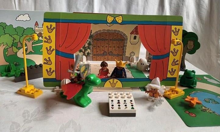 Duplo Theater 3615 Theatre Stories Compleet met boekje &doos, Ophalen of Verzenden, Zo goed als nieuw, Complete set, Duplo