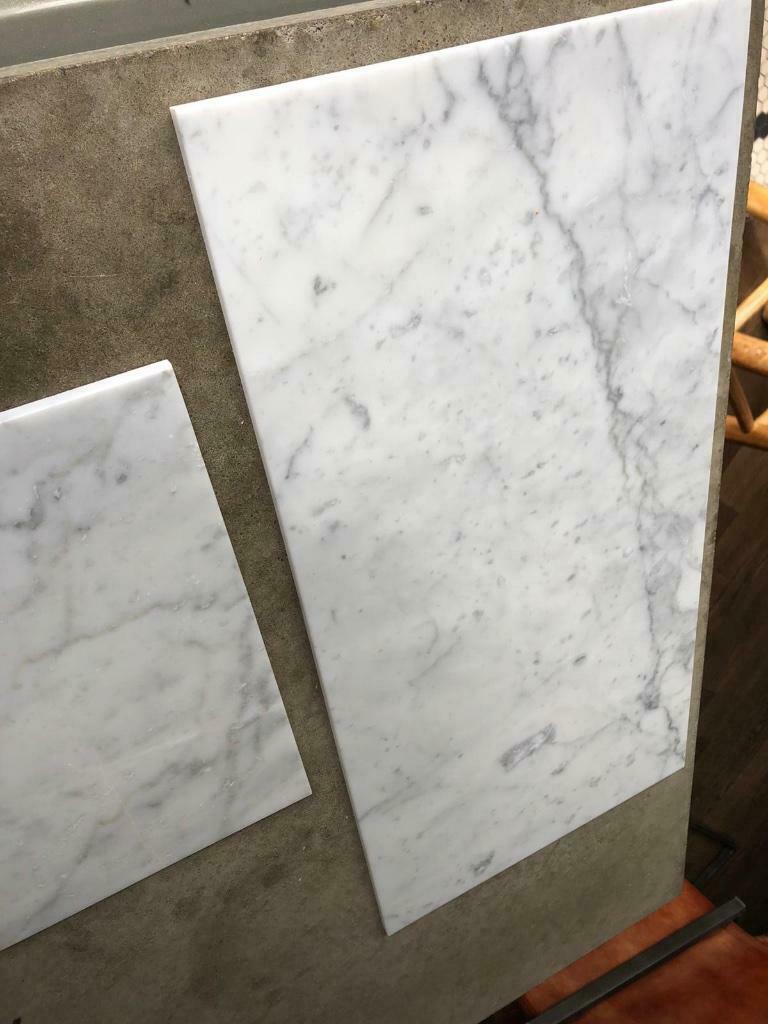 marmeren Carrara tegels, Doe-het-zelf en Verbouw, Tegels, Ophalen, 60 cm of meer, 60 cm of meer, Nieuw