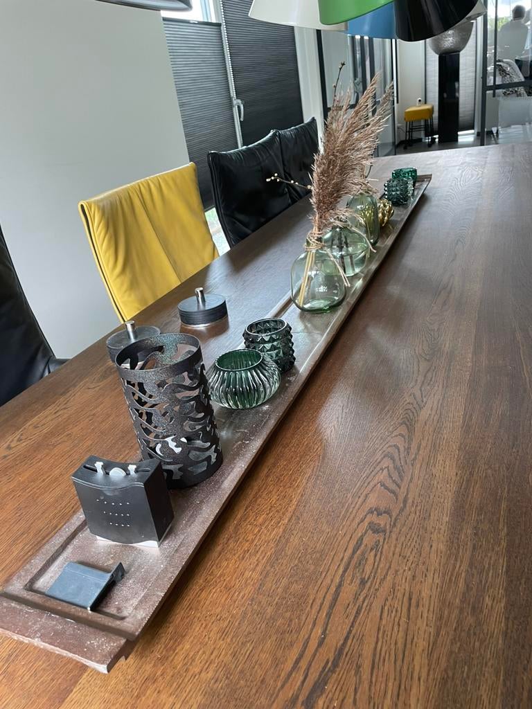 Lifestyle Cupar bronze tray tafel decoratief design, Ophalen, Minder dan 50 cm, Gebruikt, Minder dan 100 cm