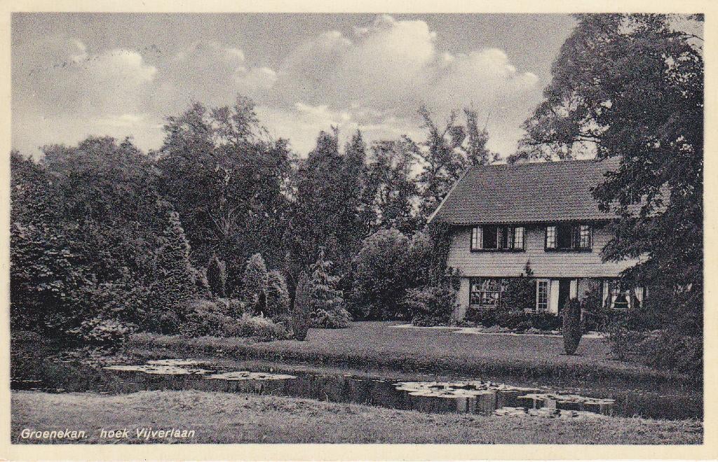 05840 Groenekan - hoek Vijverlaan - gel. 1948, Verzenden, 1940 tot 1960, Gelopen, Utrecht