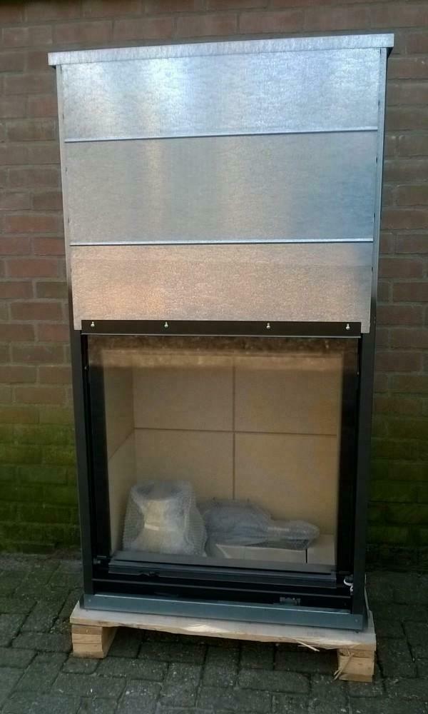 Liftdeur haard Hark 750/70 H hout inbouwhaard