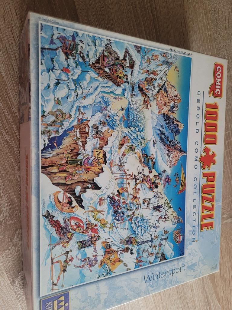 Comic King puzzel 1000st, Ophalen of Verzenden, 500 t/m 1500 stukjes, Gebruikt