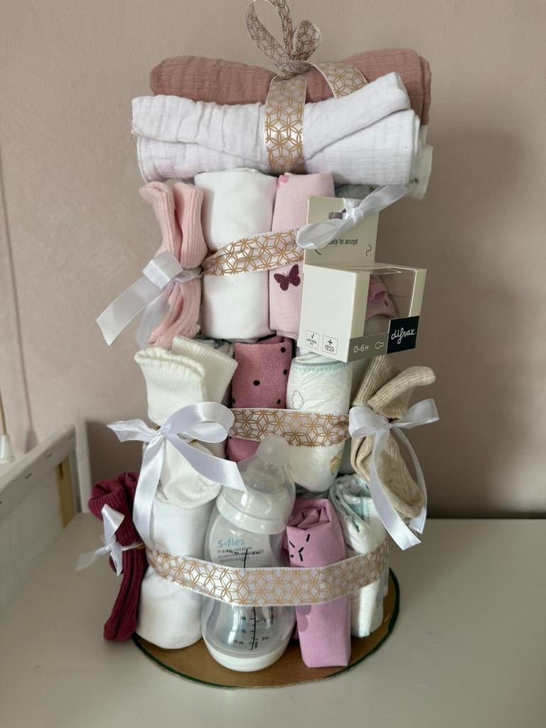 Luiertaart, Kinderen en Baby's, Kraamcadeaus en Geboorteborden, Ophalen of Verzenden, Nieuw