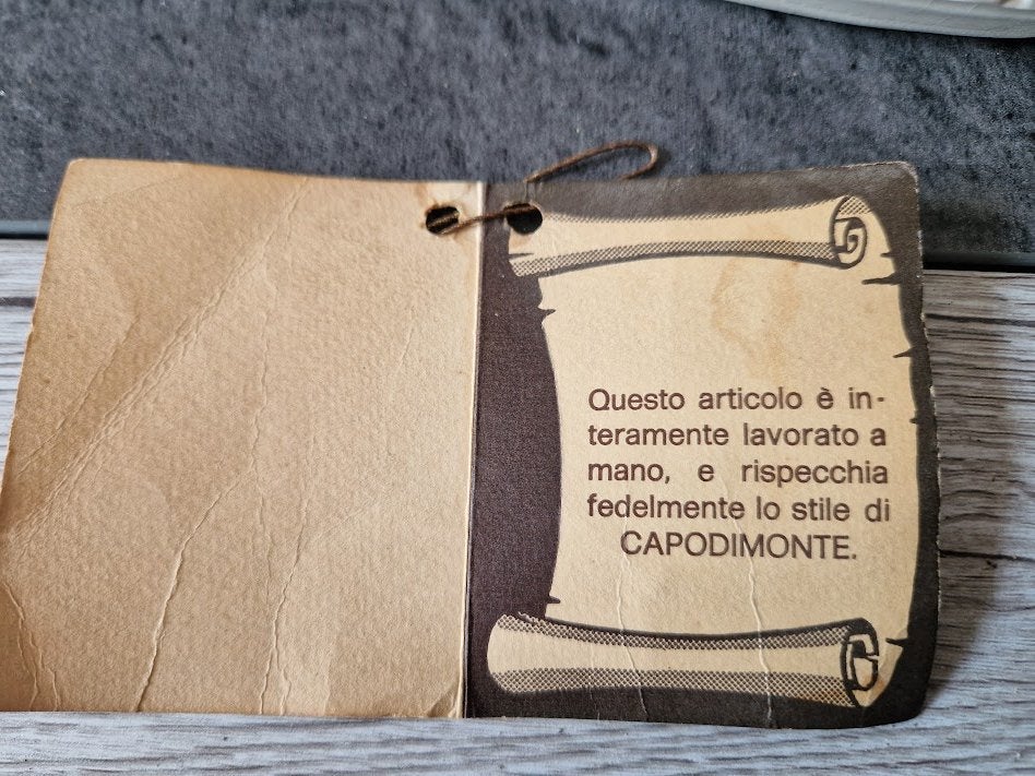 Beeldje Capodimonte, Ophalen, Zo goed als nieuw, Mens