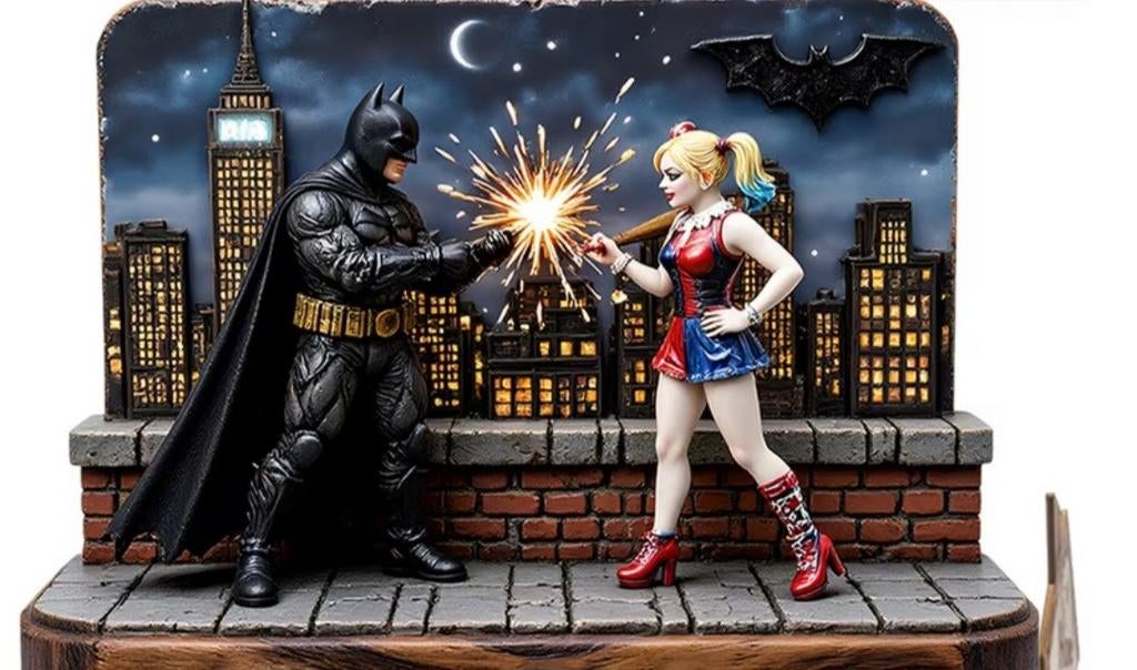 Batman element 29 cm breed, Ophalen of Verzenden