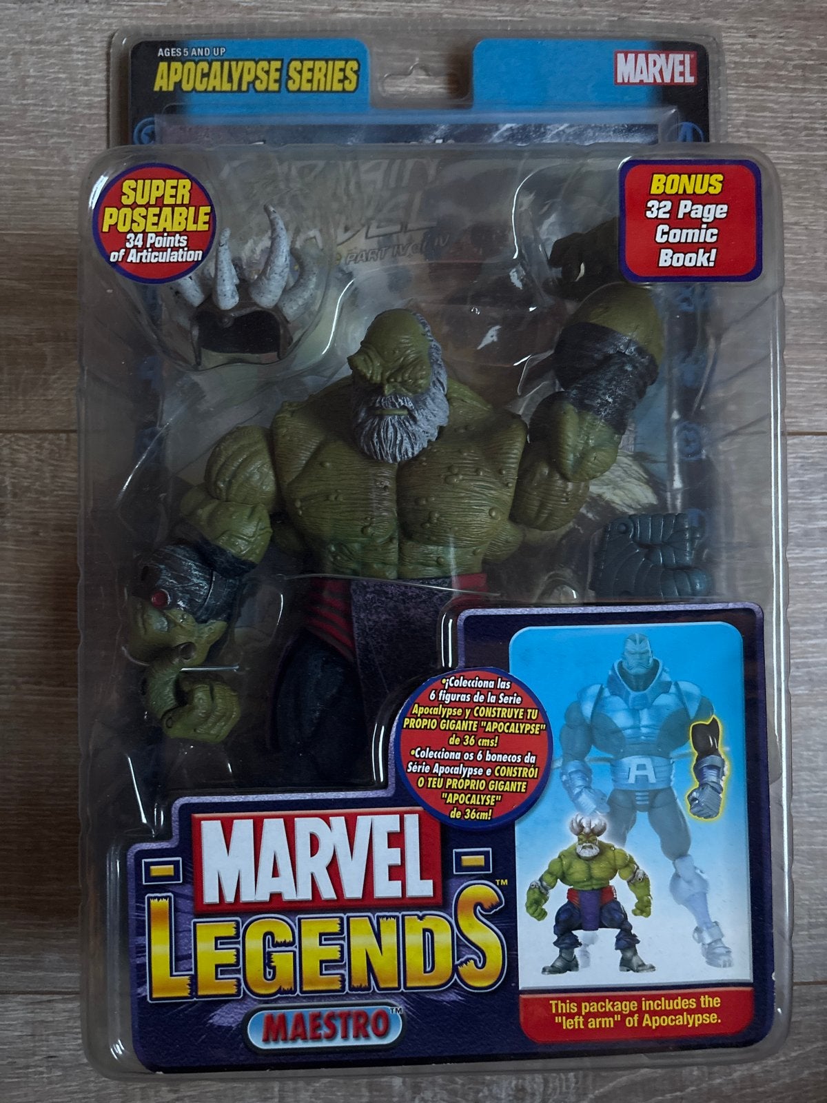 Marvel Legends Maestro Actiefiguur - Apocalypse Series, Kinderen en Baby's, Speelgoed | Actiefiguren, Ophalen of Verzenden, Nieuw