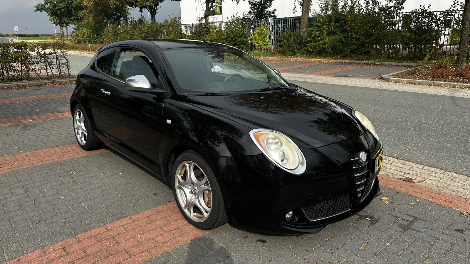 Alfa Romeo MiTo 1.4 Turbo 114KW 2008 Zwart Apple Carplay, Auto's, Alfa Romeo, Voorwielaandrijving, 15 km/l, 4 cilinders, 400 kg