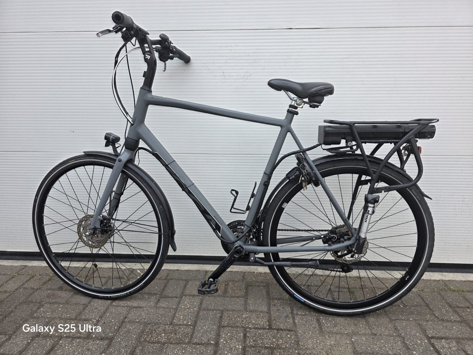 KOGA F3 Series heren e-bike 60cm met ombouwset. Mat grijs., Zo goed als nieuw, 57 tot 61 cm, Koga, Koga