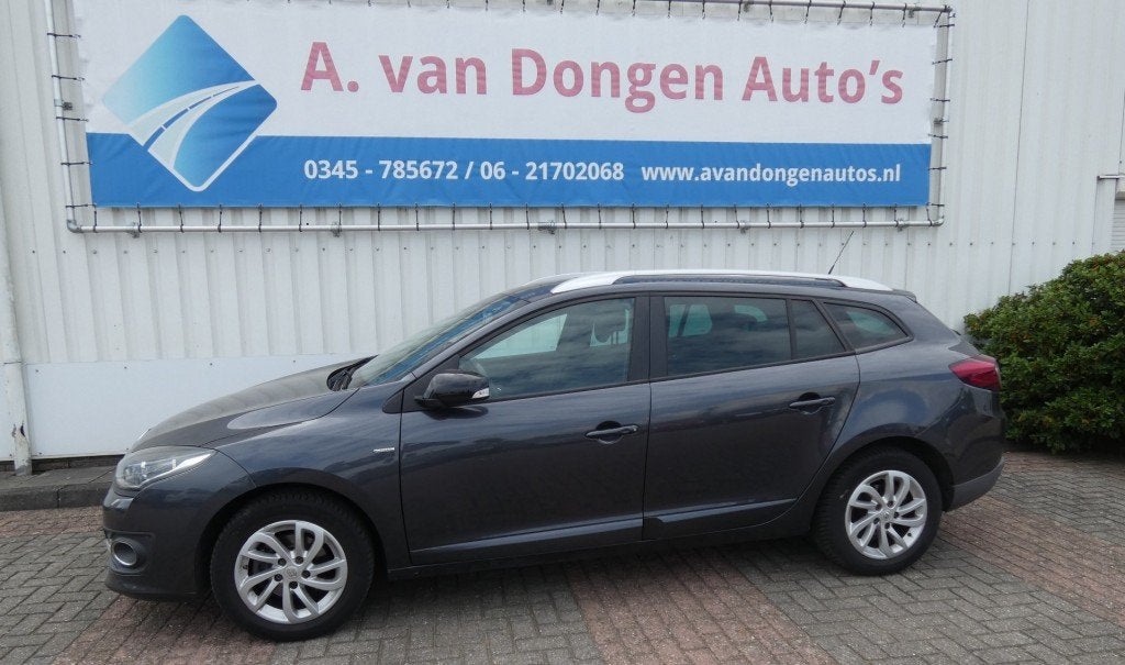 Renault MEGANE Estate 1.2 TCE LIMITED,Clima,Cruise,Navi,PDC,, Voorwielaandrijving, Euro 5, Gebruikt, 4 cilinders