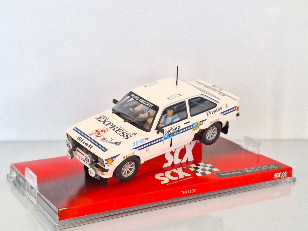 Scx Classic Ford Escort MKII Daily Express#1 Ref Nr 64320, Overige merken, Racebaan, Scx, Nieuw