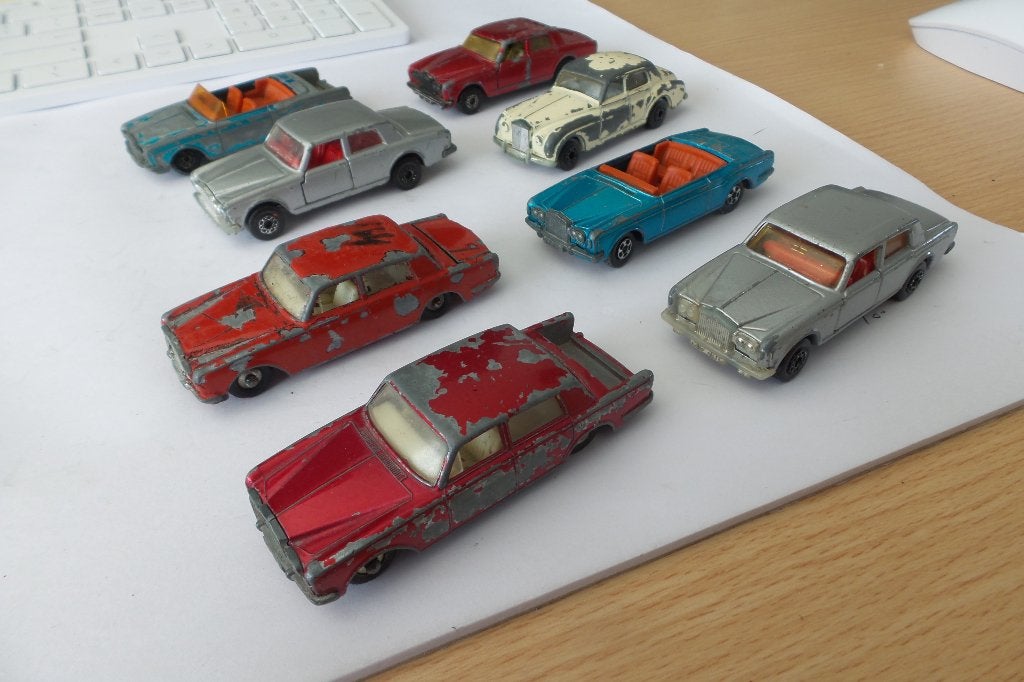 matchbox / lesney Rolls Royce verzameling, Hobby en Vrije tijd, Modelauto's | 1:87, Ophalen of Verzenden, Gebruikt, Auto, Lesney