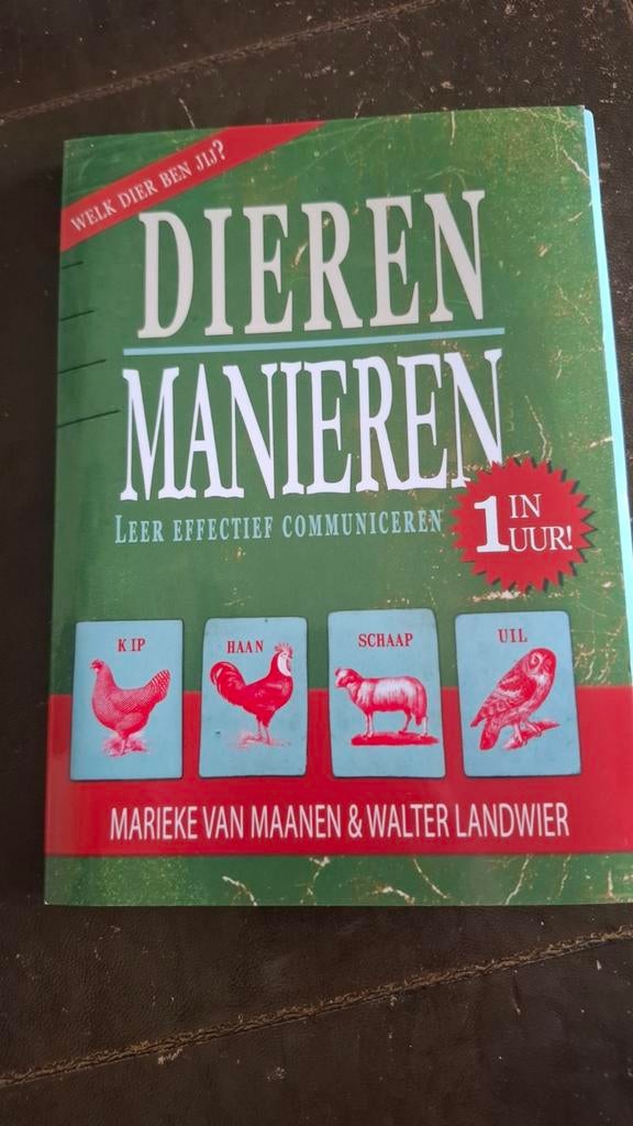 Dierenmanieren: Leer effectief communiceren in 1 uur!, Ophalen of Verzenden, Zo goed als nieuw, Marieke van Maanen, Walter Landwier