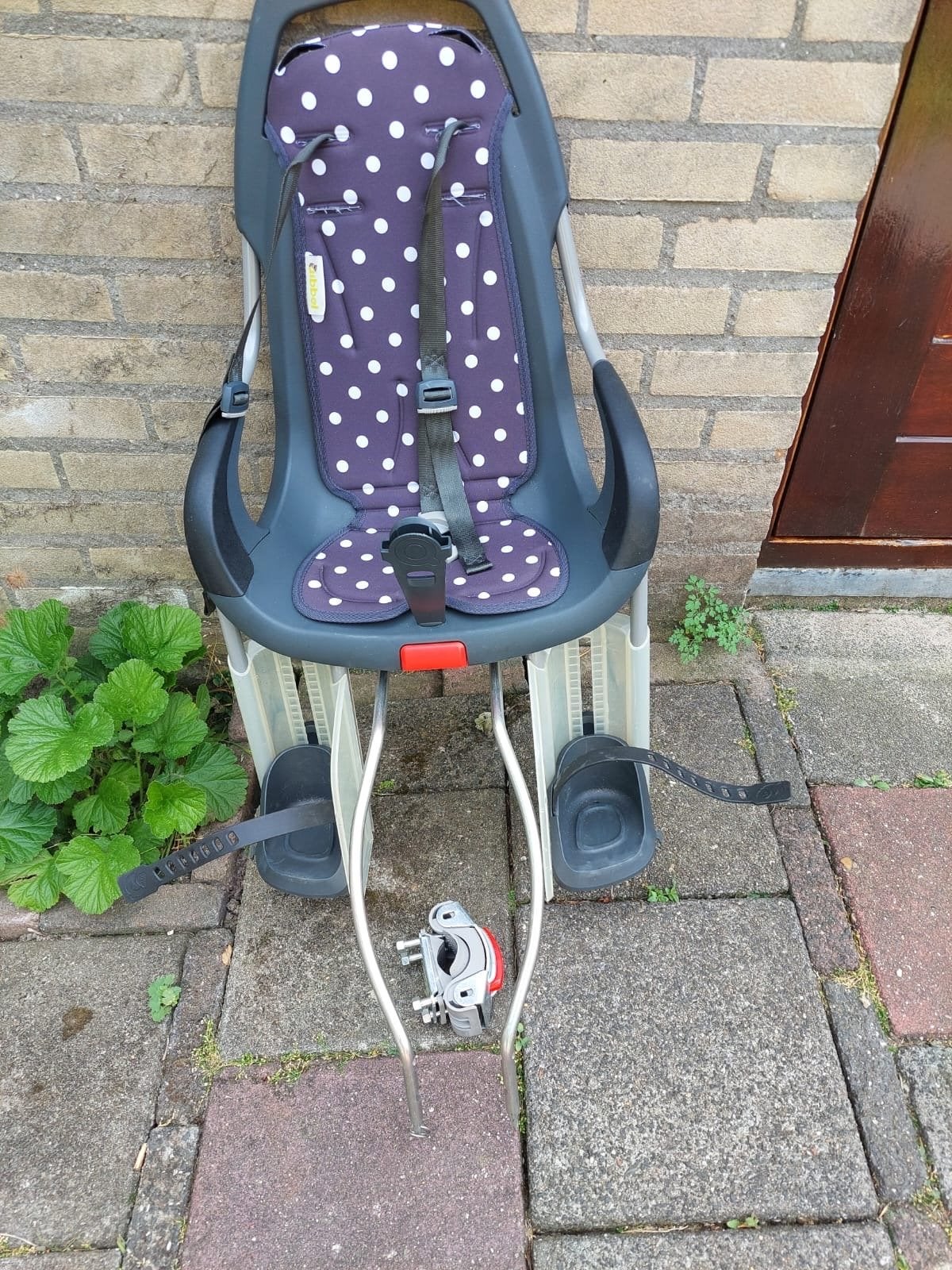 Qibbel fietszitje junior - Achterzitje met voetsteuntjes, Ophalen, Achterzitje, Voetsteuntjes, 22 t/m 36 kg