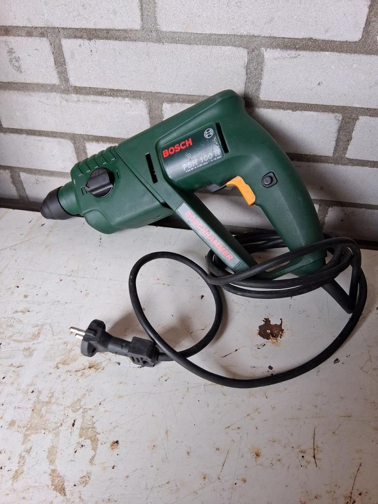 Klopboormachin, Bosch, Doe-het-zelf en Verbouw, Gereedschap | Schuurmachines, Ophalen of Verzenden, Minder dan 600 watt, Bandschuurmachine