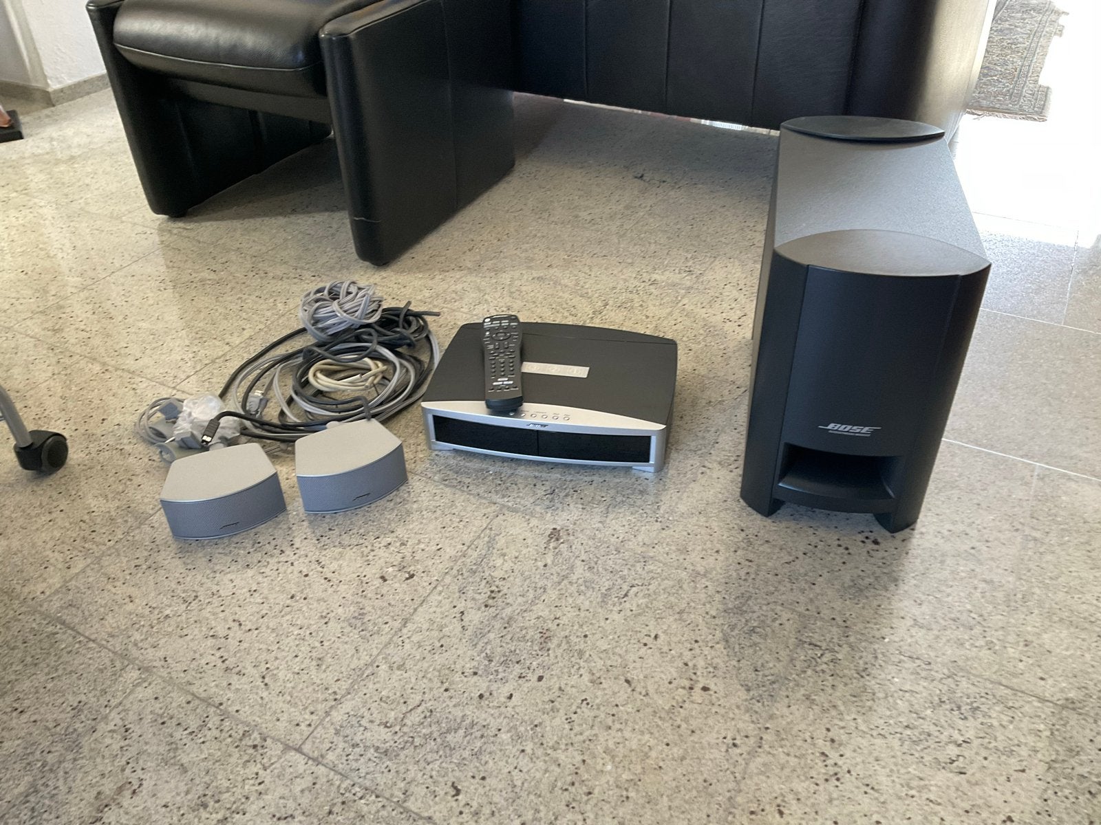 Bose Lifestyle 123 Home Entertainment Systeem, Gebruikt, 2.1-systeem, 70 watt of meer, Overige spelers