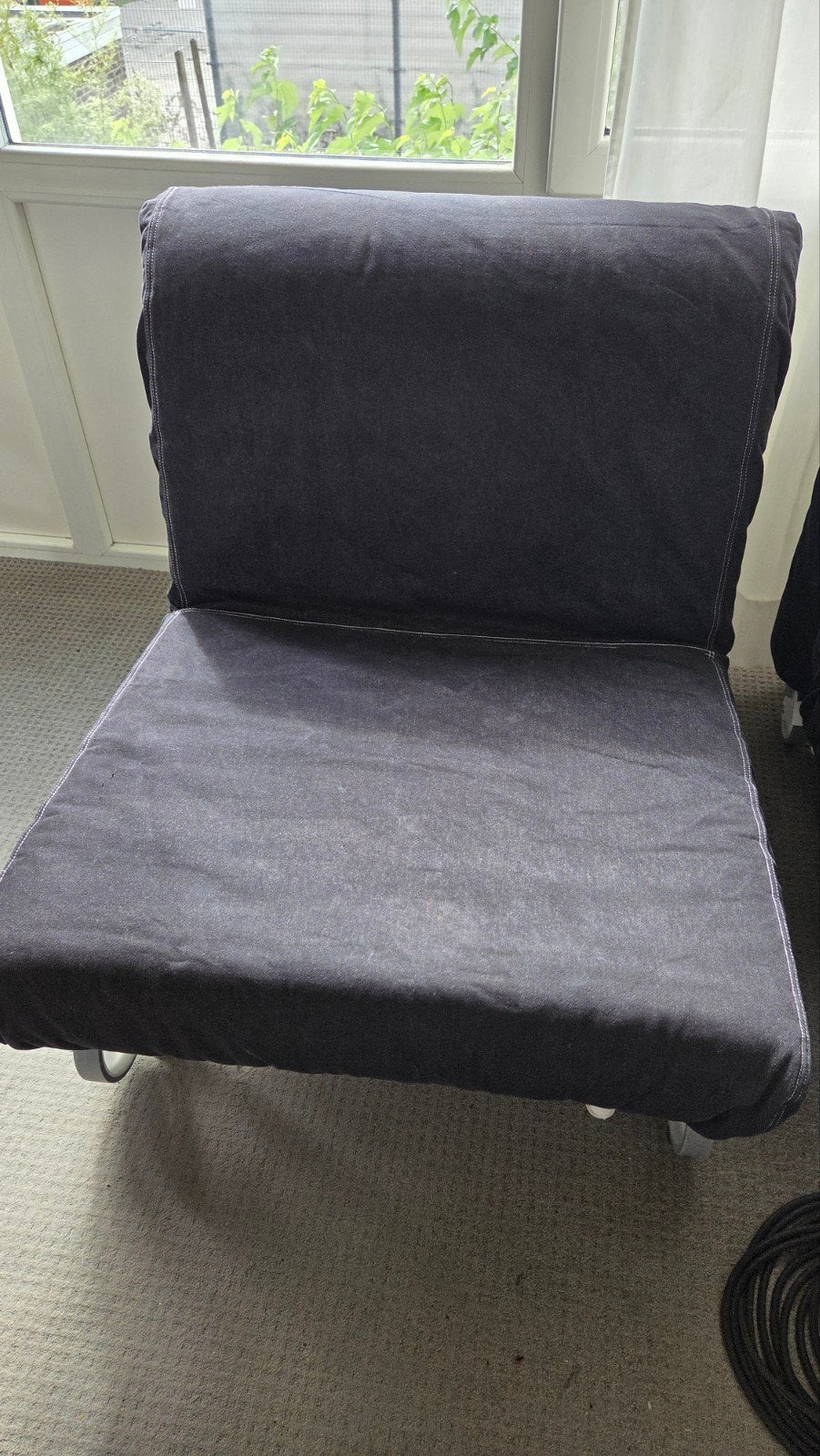 IKEA PS MURBO Slaapbank 1-persoons (2 stuks), Huis en Inrichting, Ophalen, Gebruikt, 90 cm, Eenpersoons