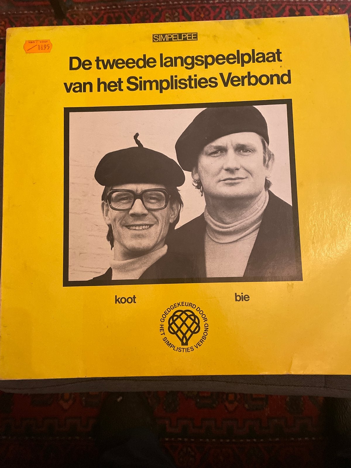 Simplisties Verbond - De tweede langspeelplaat (LP), Ophalen of Verzenden, Gebruikt, 12 inch, LP