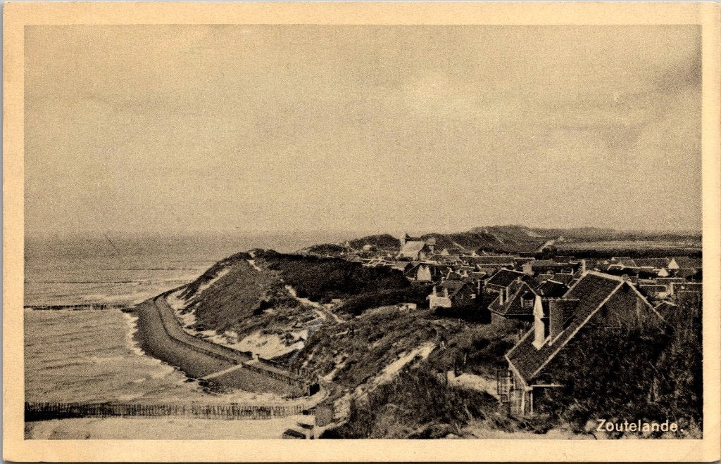 Zoutelande - 12 oude ansichtkaarten I, Verzenden, 1940 tot 1960, Gelopen, Zeeland