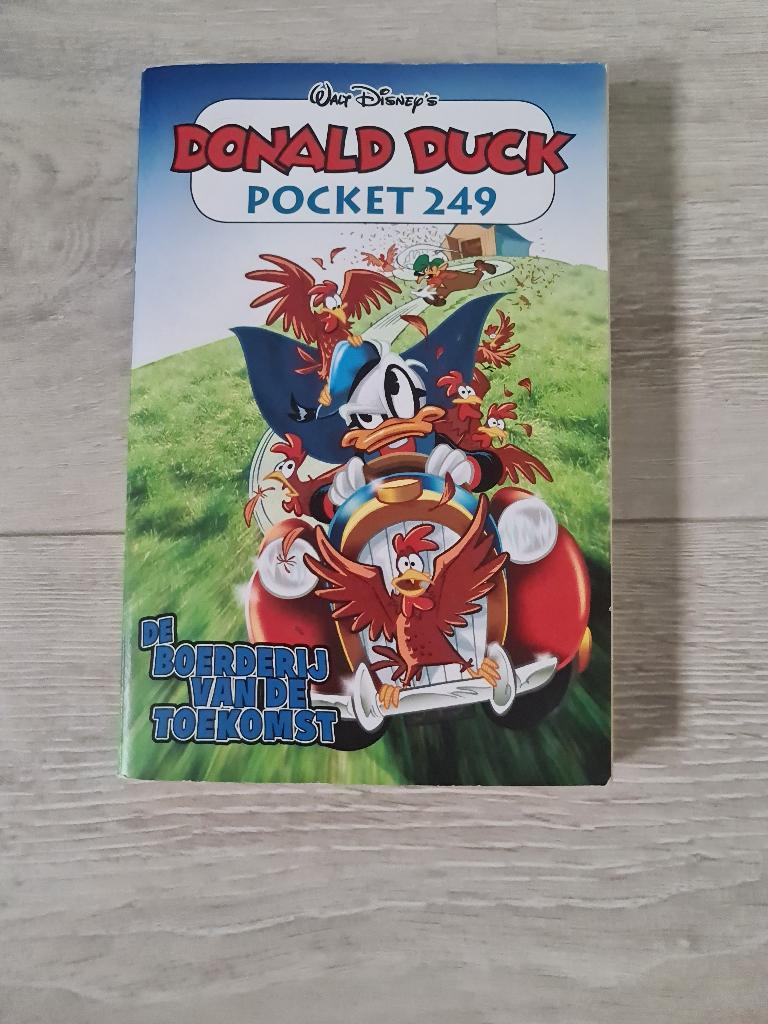 Pocket - Donald Duck - De Boerderij van de toekomst - 249, Boeken, Strips | Comics, Amerika, Ophalen of Verzenden, Zo goed als nieuw