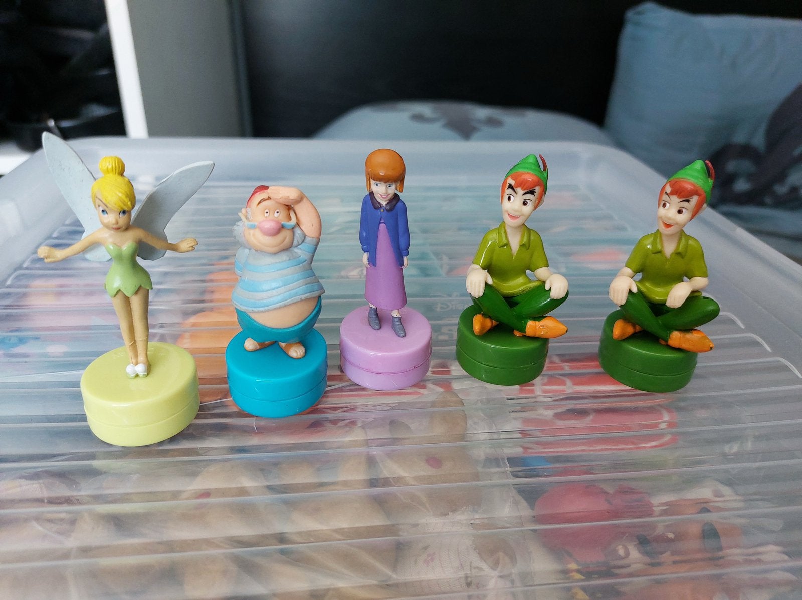 Disney peter pan stempels 5 stuks, Verzamelen, Supermarktacties, Albert Heijn, Ophalen of Verzenden