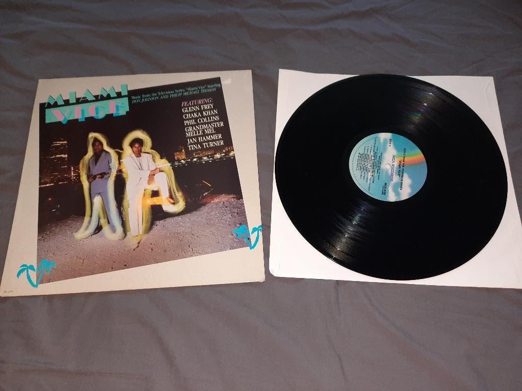 LP Miami Vice - Music From The Television Series, Cd's en Dvd's, Vinyl | Filmmuziek en Soundtracks, Ophalen, Gebruikt, 12 inch