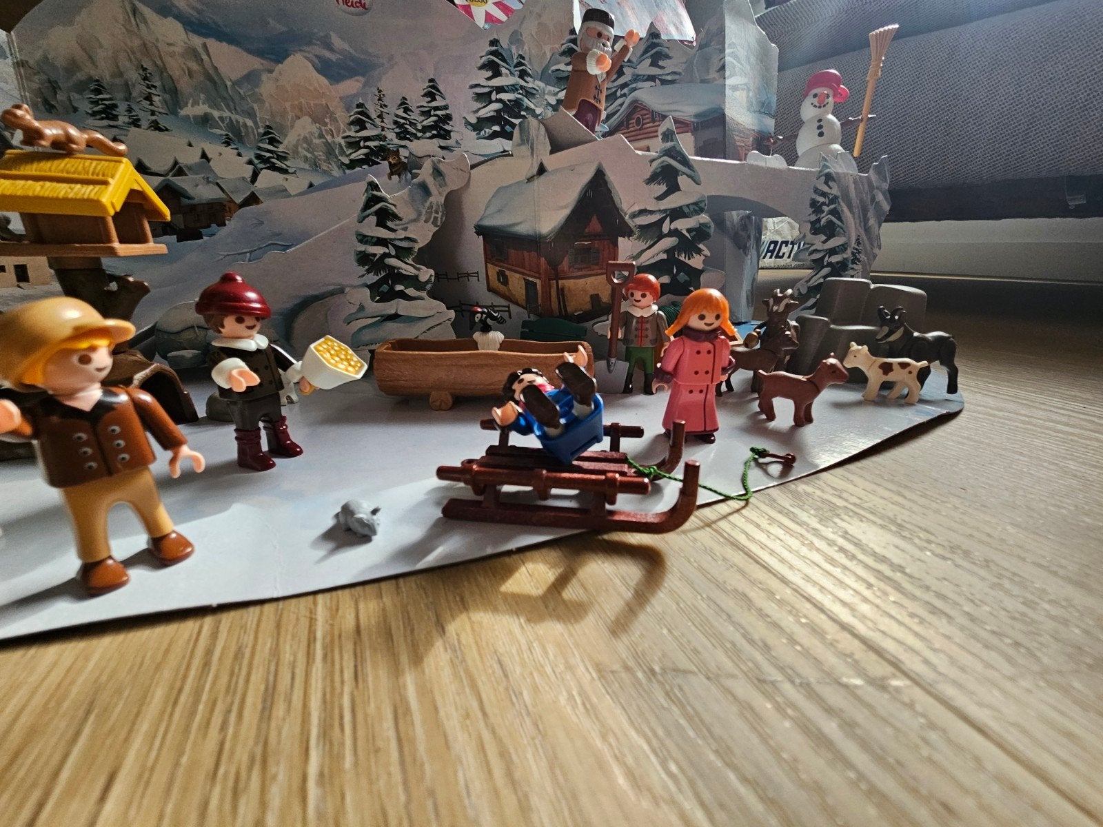 Playmobil Heidi Adventskalender 70260, Complete set, Overige typen, Ophalen of Verzenden, Zo goed als nieuw