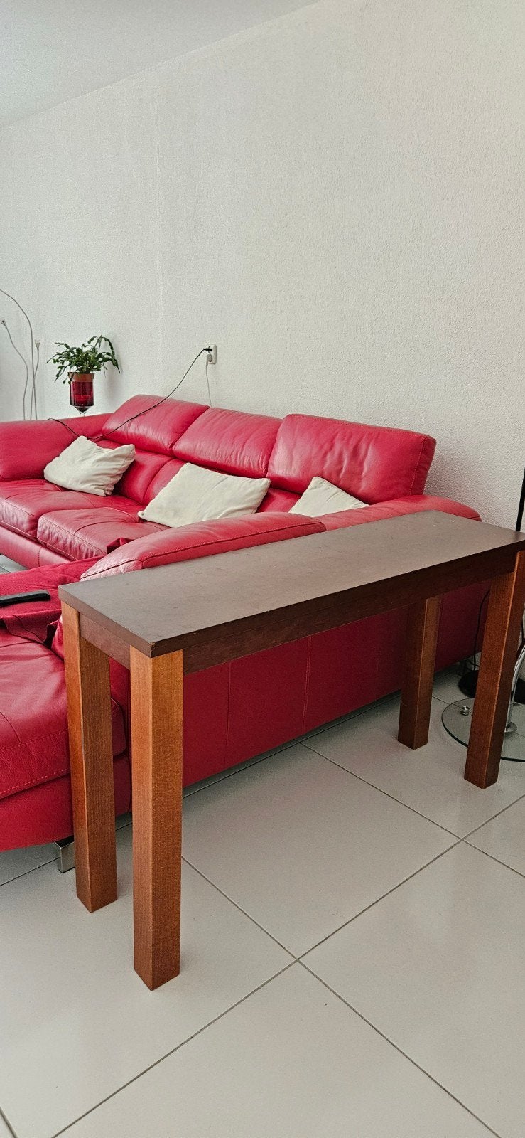 Sidetable, Huis en Inrichting, Tafels | Sidetables, Ophalen, Gebruikt, 100 tot 150 cm, Kersenhout