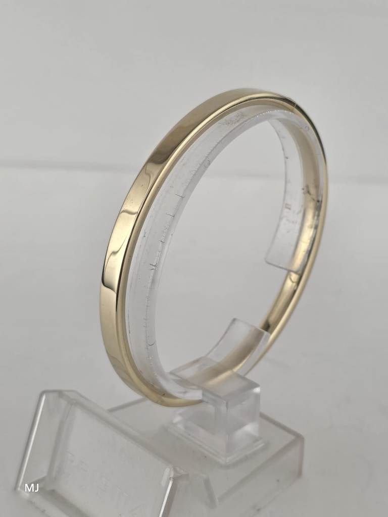 Gouden slavenarmband, vlak                               G16