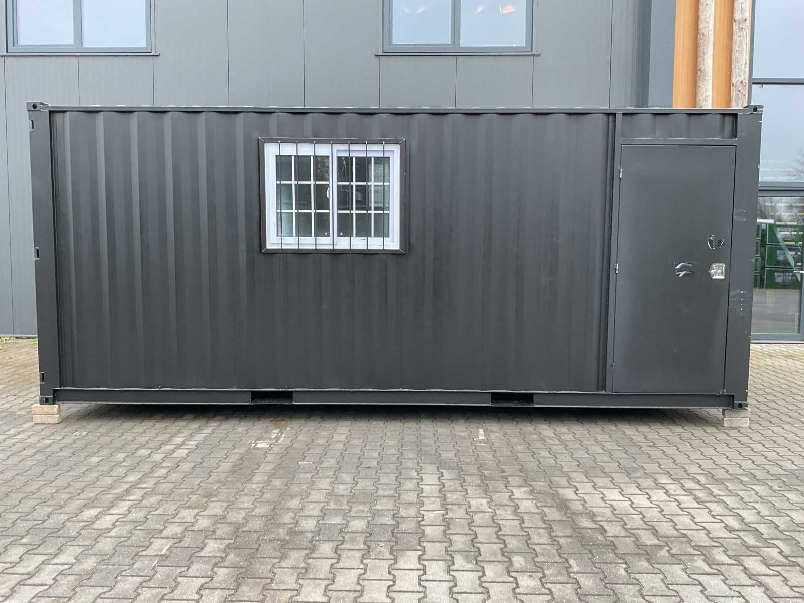 Rhino-Cross-Containers 20ft Mini container met deur en raam