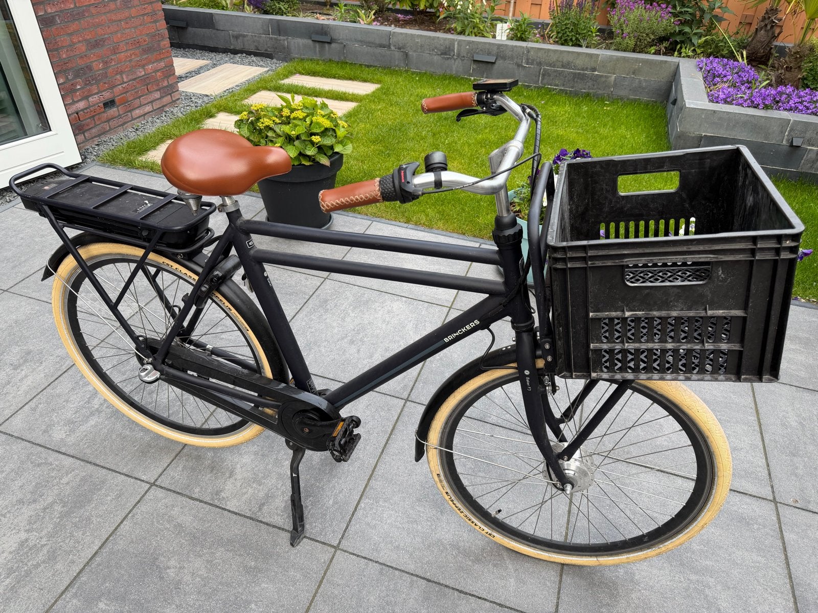 Elektrische fiets - Brinckers Baker F3 E-bike - Frame 61cm, Fietsen en Brommers, Gebruikt, Ophalen of Verzenden, Brinckers, 59 cm of meer