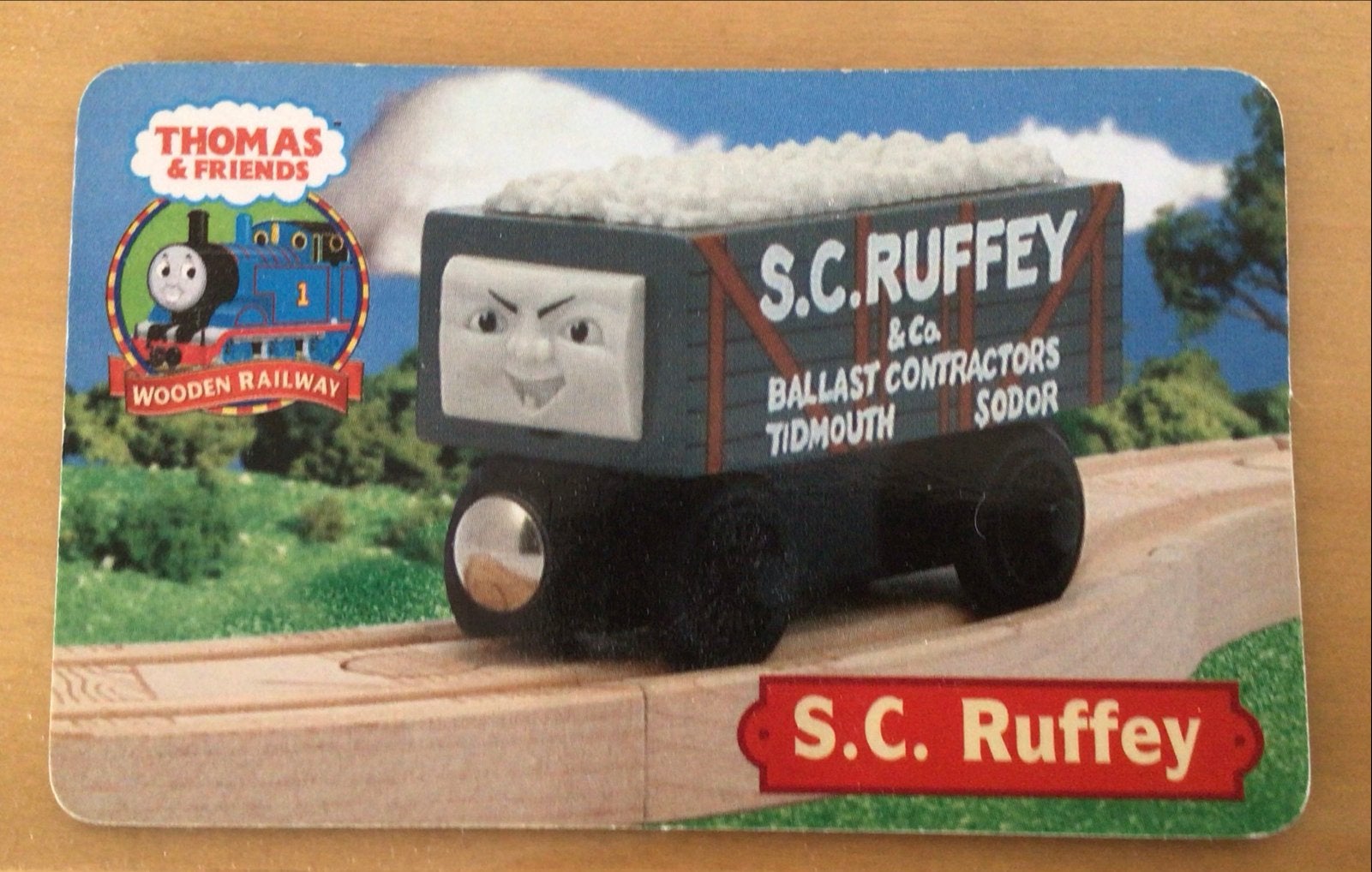 Thomas & Friends Wooden Railway S.C. Ruffey Wagon, Ophalen of Verzenden, Gebruikt