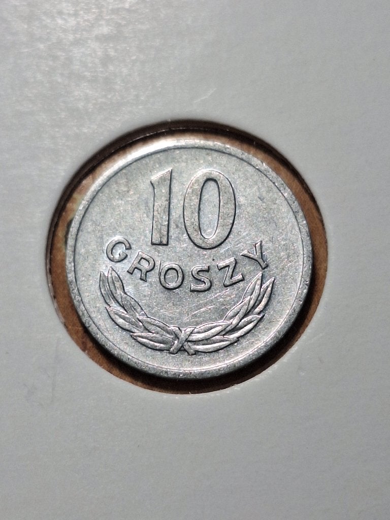 POLEN 10 groszy 1961 (#55), Ophalen of Verzenden, Polen, Losse munt