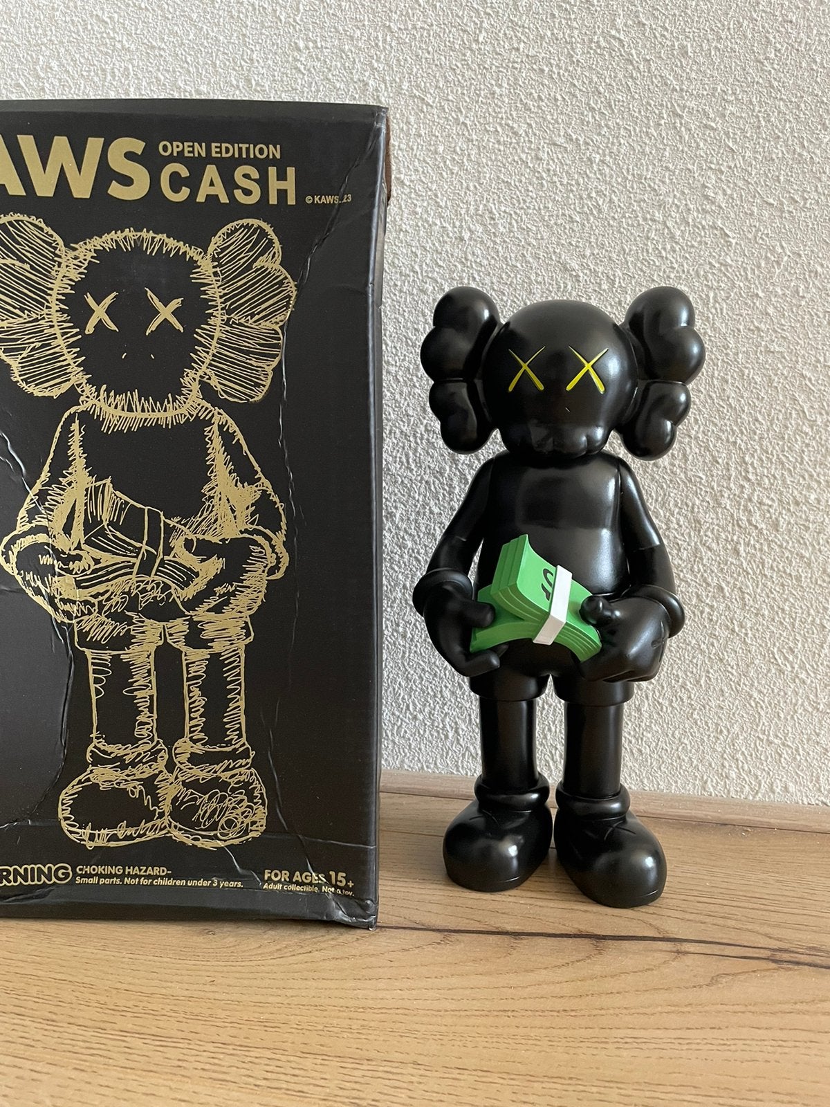 Kaws Cash Collection Figuur Zwart, Ophalen of Verzenden, Zo goed als nieuw