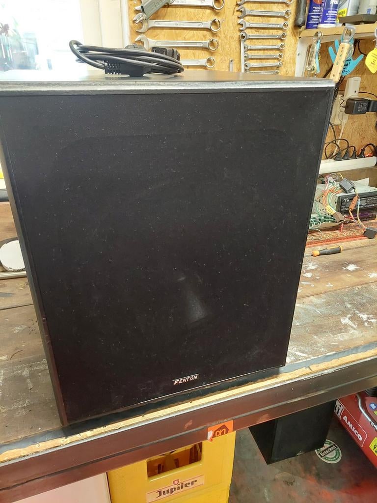 Fenton woofer 400 watt, Ophalen, Zo goed als nieuw, Subwoofer, Overige merken