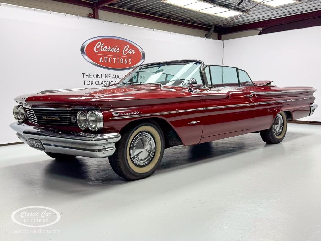 Pontiac BONNEVILLE Convertible  - ONLINE AUCTION, Auto's, Oldtimers, Bedrijf, Pontiac, Benzine, Cabriolet, Automaat, Geïmporteerd