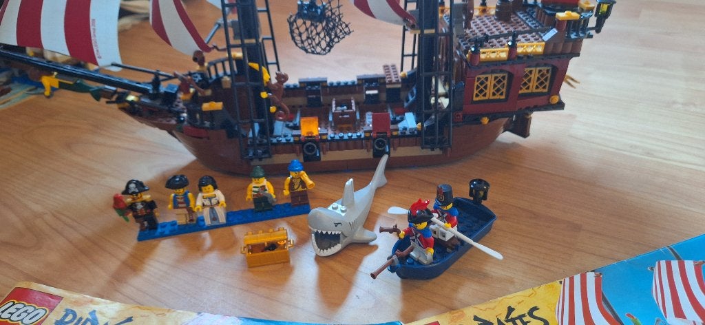 Lego Pirates 6243 Brickbeards's Bounty, Kinderen en Baby's, Speelgoed | Duplo en Lego, Ophalen, Gebruikt, Lego, Pirates