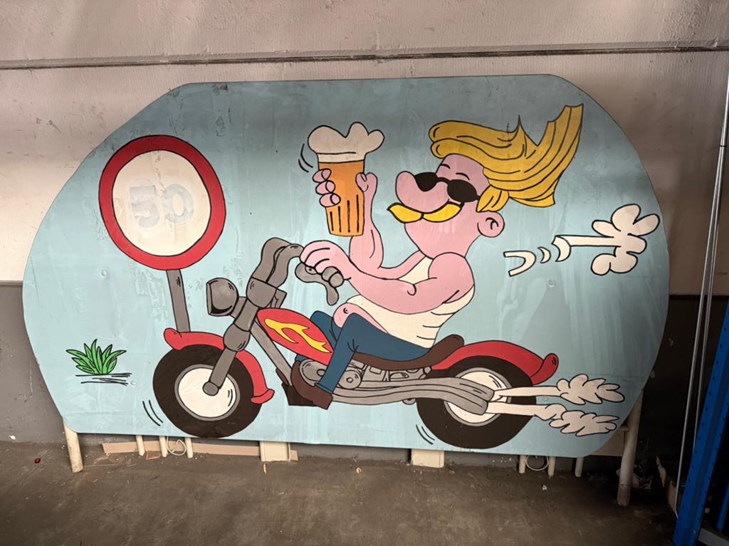 Abraham, 50 jaar, Feestbord, Ophalen, Zo goed als nieuw, Abraham of Sarah