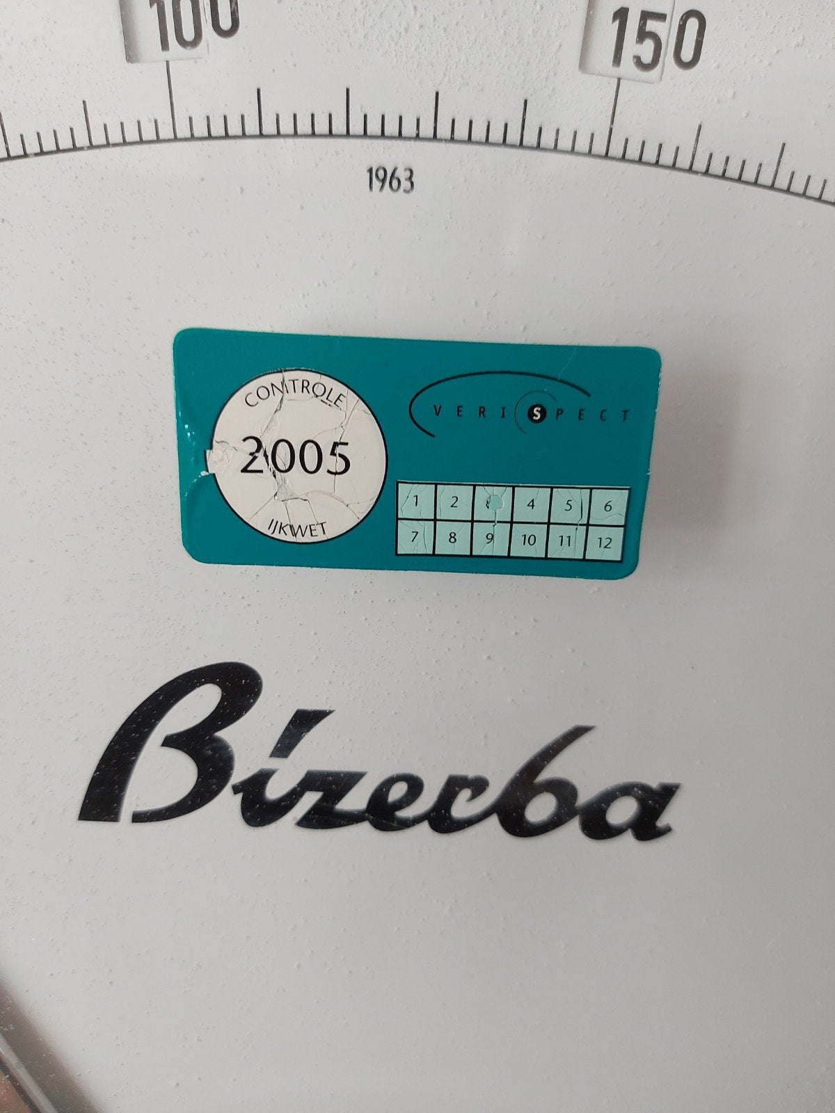 Vintage Bizerba Weegschaal - Type 1963, Ophalen