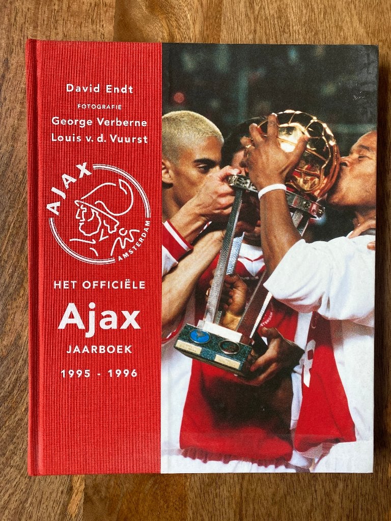 David Endt - Het officiele Ajax jaarboek 1995-1996, David Endt, Ophalen of Verzenden, Zo goed als nieuw, Balsport