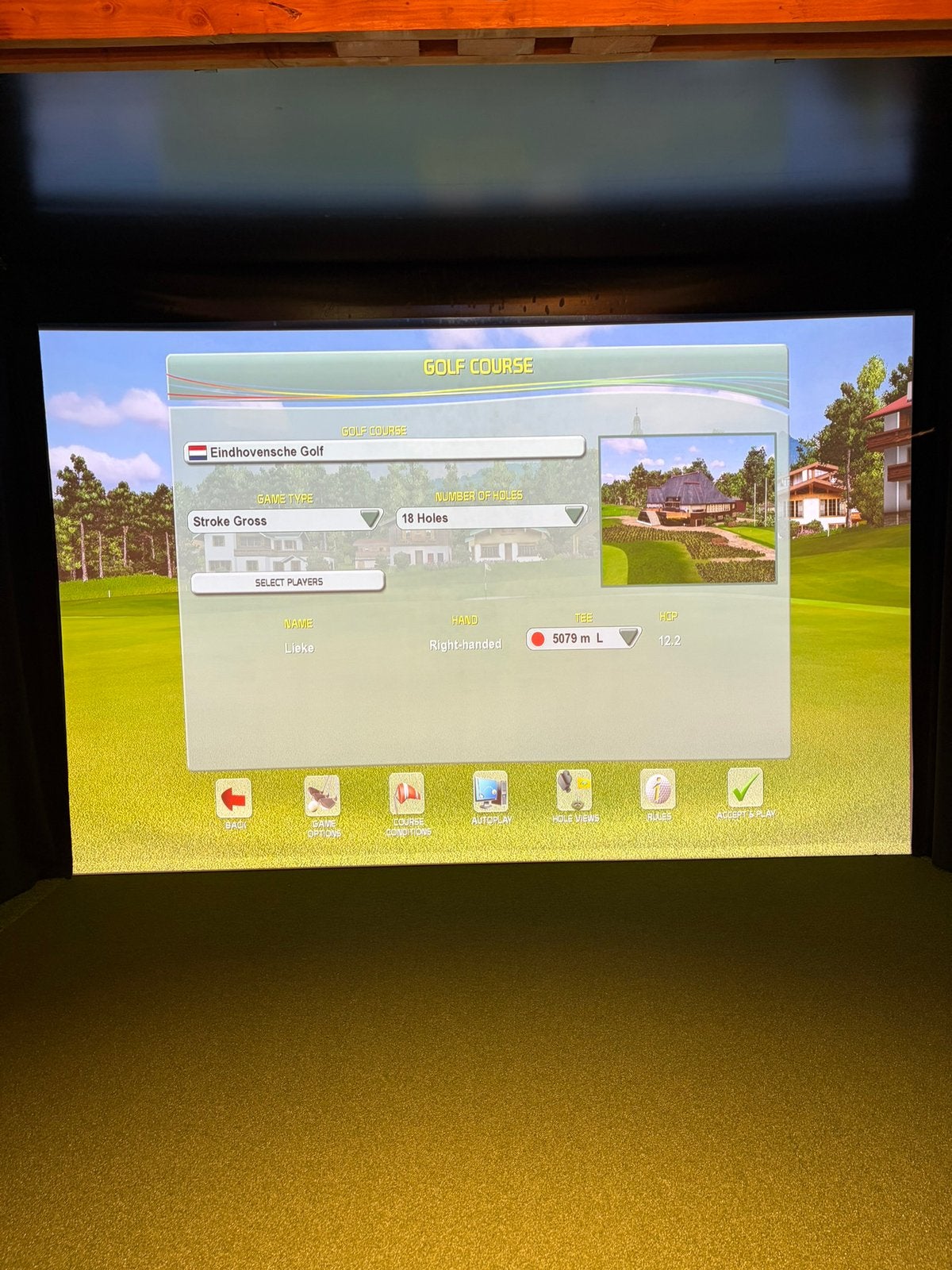 Golf simulator Flightscope Mevo+ simulator, Sport en Fitness, Ophalen, Golfkar