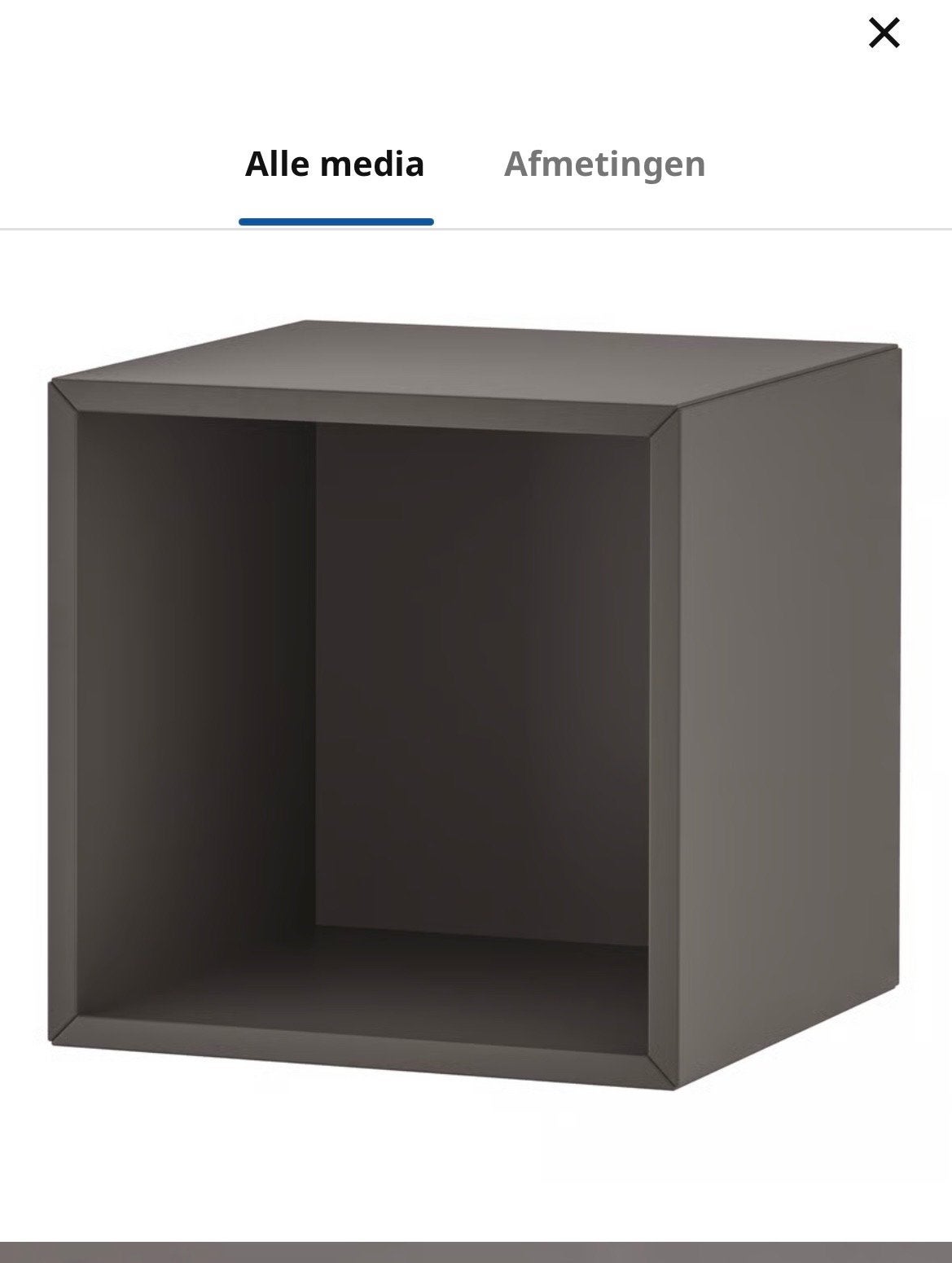 3x Ikea Eket open wandkast 35x35 cm, Ophalen, Nieuw, Minder dan 150 cm, Minder dan 100 cm