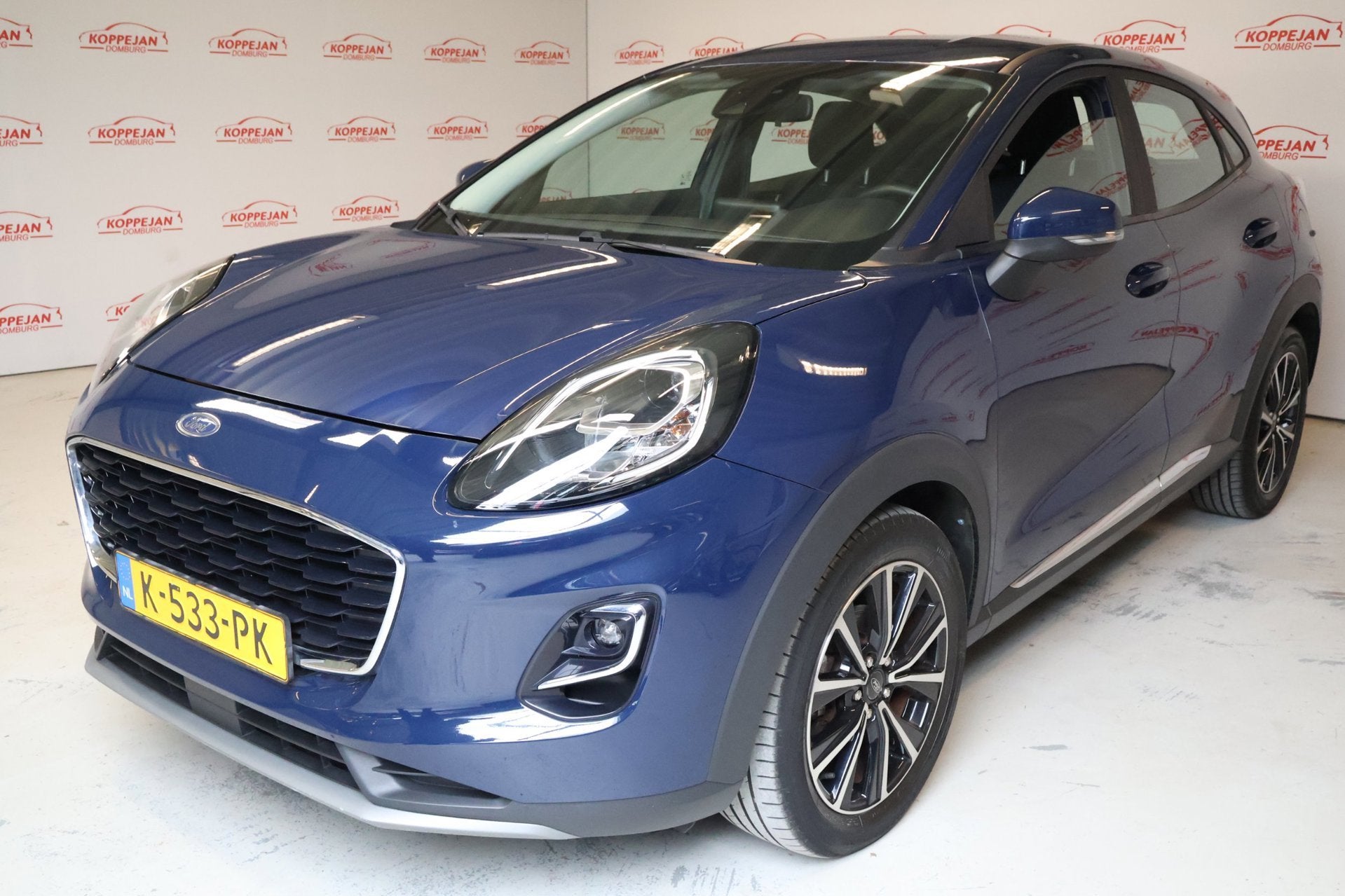 Ford Puma 1.0 EcoBoost Hybrid Titanium NL Auto|Apple Carplay, Blauw, 23 km/l, Origineel Nederlands, Hybride Elektrisch/Benzine